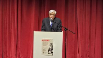 Σε ημερίδα που συνδιοργάνωσαν η Ιερά Μητρόπολις Κορίνθου και ο Δικηγορικός Σύλλογος Κορίνθου συμμετείχε ο Πρ. Παυλόπουλος