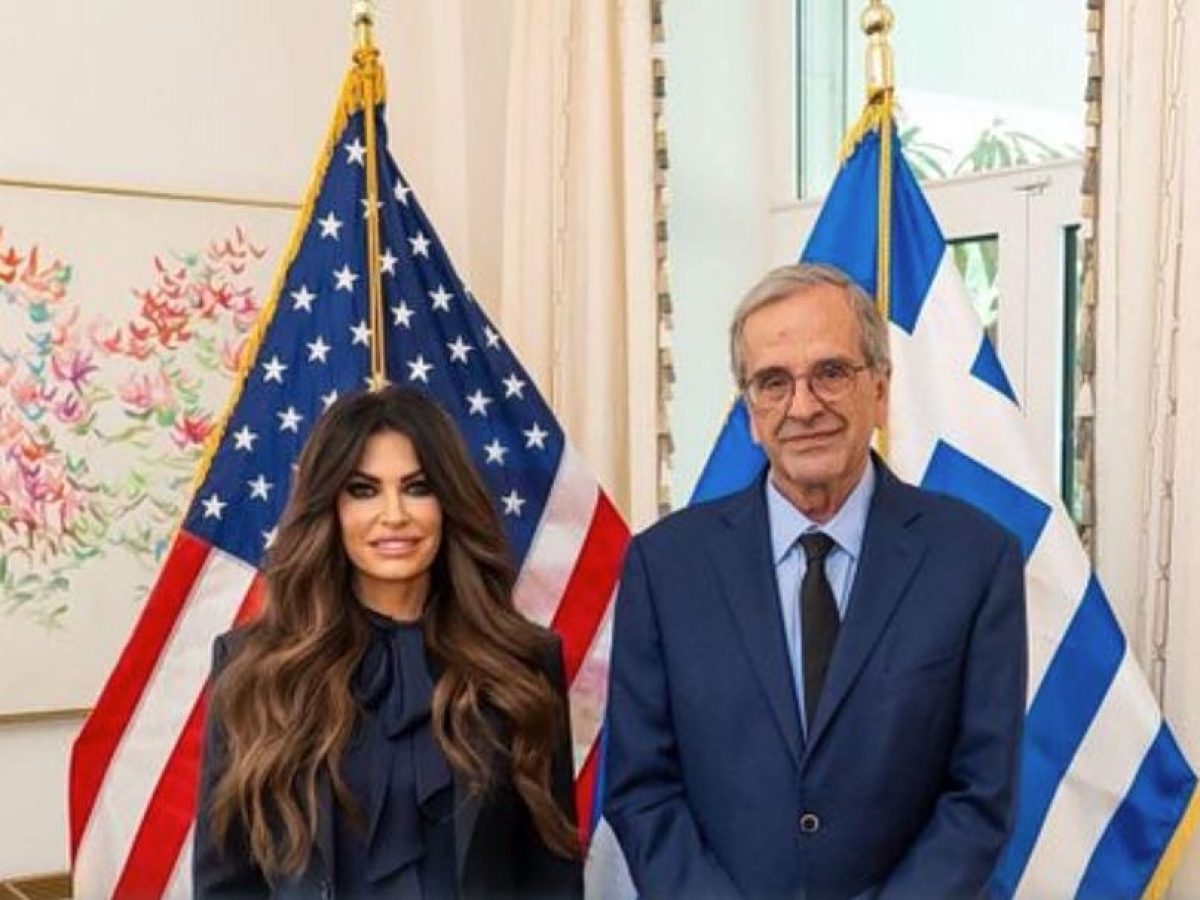 Τον Αντώνη Σαμαρά δέχθηκε η Γκίμπερλι Γκίλφοϊλ – Τι συζητήθηκε | ΤΟ ΒΗΜΑ