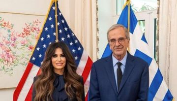 Τον Αντώνη Σαμαρά δέχθηκε η Γκίμπερλι Γκίλφοϊλ – Τι συζητήθηκε | ΤΟ ΒΗΜΑ