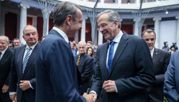 Σφοδρή επίθεση Μητσοτάκη σε Σαμαρά: Αιχμές για «πατριωτισμό του καναπέ», φόντο οι εκλογές του 2027