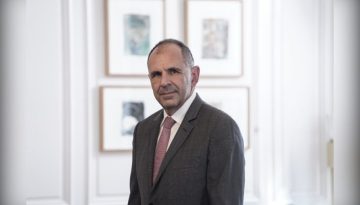 Συνάντηση Γεραπετρίτη και Πατριάρχη Ιεροσολύμων Θεόφιλου Γ’ τη Δευτέρα