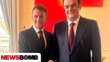 Σύντομο τετ α τετ Πιερρακάκη – Μακρόν στο Ελιζέ: Τι συζητήθηκε