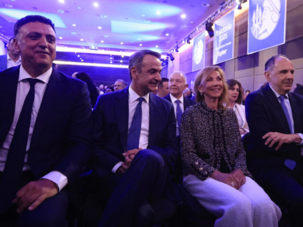 Στα Ποσειδώνια ο Κυριάκος Μητσοτάκης, δείτε βίντεο