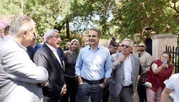 Στη Ρόδο ο Μητσοτάκης: «Πράσινο φως» για την αξιοποίηση του Παλιού Νοσοκομείου