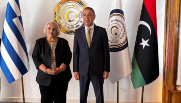 Τον ΥΠΕΞ της Λιβύης επισκέφθηκε η Υφυπουργός Εξωτερικών Αλεξάνδρα Παπαδοπούλου