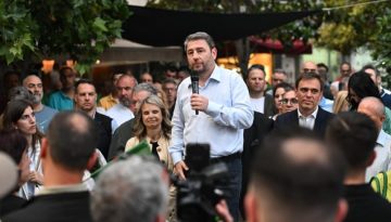 Ανδρουλάκης από τη Νέα Ιωνία: «Μαζί θα πάμε την Ελλάδα μπροστά» (Photos)