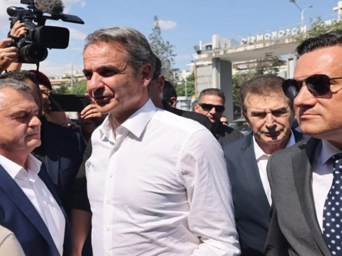 Θεσσαλονίκη: Έκτακτη επίσκεψη Μητσοτάκη στο Ιπποκράτειο μετά τις εμπρηστικές επιθέσεις