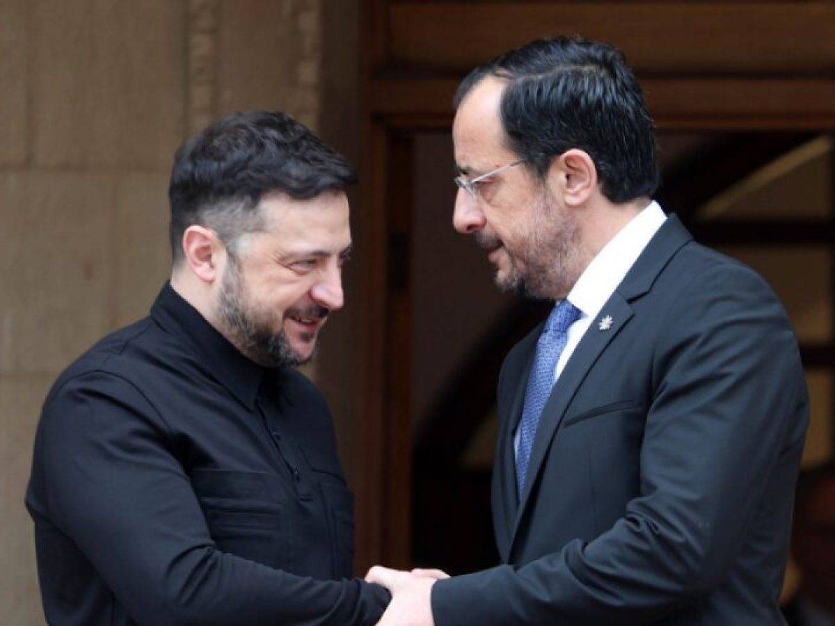 Ευχαριστίες Ζελένσκι στην Κύπρο για την ευρωπαϊκή στήριξη
