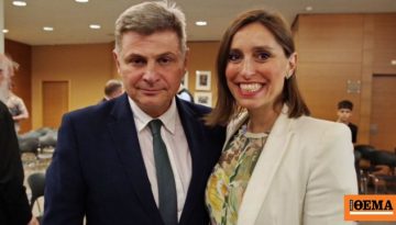Ο Φαραντούρης απαντά στα καρφιά Κατρίνη για την απόσπαση της συζύγου του: «Μπορεί κάποιοι να θέλουν να επιστρέψει η γυναίκα στην κουζίνα»