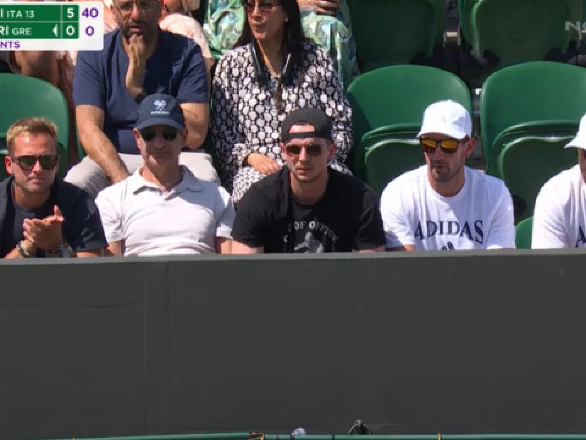 Τον αγώνα της Μαρίας Σάκκαρη στο Wimbledon παρακολούθησε ο Κυριάκος Μητσοτάκης