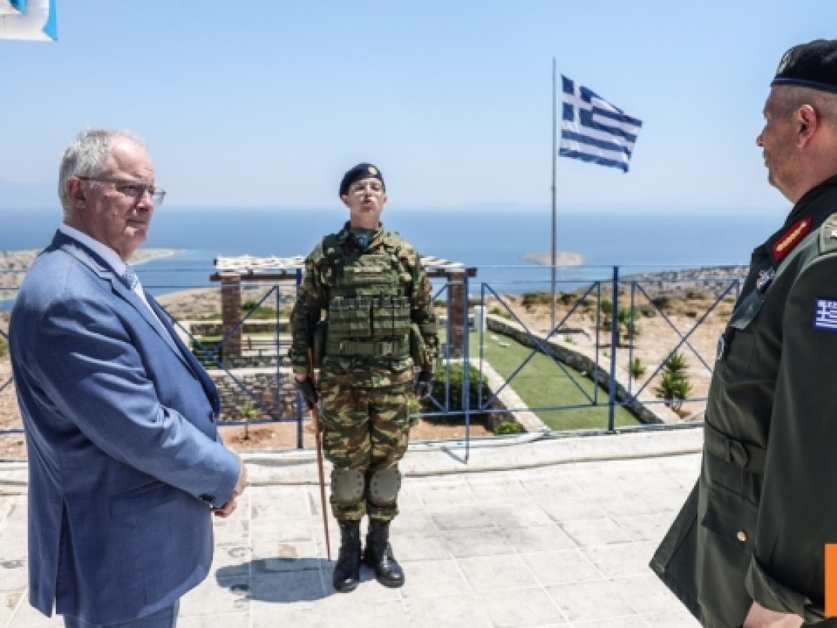 Τασούλας από το Επιτηρητικό Φυλάκιο Αγαθονησίου: Να υπερασπιστούμε την κυριαρχία μας έναντι οποιασδήποτε απειλής ή πρόκλησης