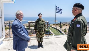 Τασούλας από το Επιτηρητικό Φυλάκιο Αγαθονησίου: Να υπερασπιστούμε την κυριαρχία μας έναντι οποιασδήποτε απειλής ή πρόκλησης
