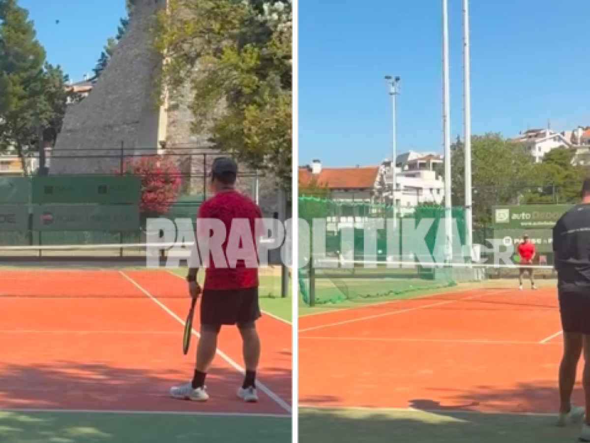 Τι συζήτησαν Άδωνις Γεωργιάδης και Στέφανος Κασσελάκης όταν έπαιξαν τένις – Η αποκάλυψη για το δημοψήφισμα του 2015 και η… πρόκληση στον Άκη Παυλόπουλο (Βίντεο)