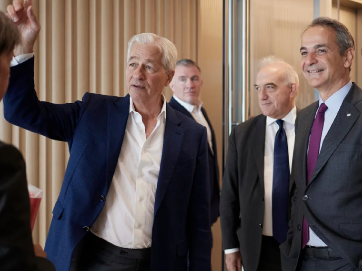 &Omicron; &Pi;&rho;&omega;&theta;&upsilon;&pi;&omicron;&upsilon;&rho;&gamma;ό&sigmaf; &sigma;&upsilon;&nu;&alpha;&nu;&tau;ή&theta;&eta;&kappa;&epsilon; &mu;&epsilon; &tau;&omicron;&nu; CEO &tau;&eta;&sigmaf; JP Morgan Chase, Jamie Dimon | Lykavitos.gr