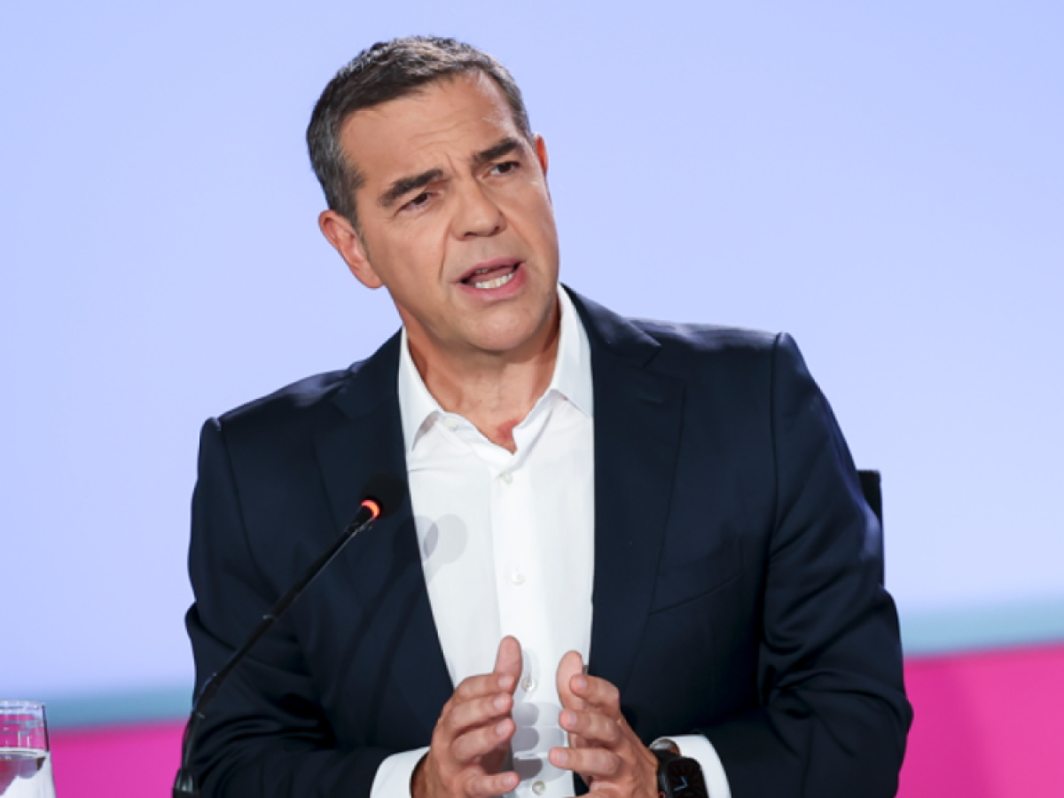 &Tau;&sigma;ί&pi;&rho;&alpha;&sigmaf;: &Sigma;&upsilon;&gamma;&chi;&alpha;&rho;&eta;&tau;ή&rho;&iota;&alpha; &sigma;&tau;&eta;&nu; &Epsilon;&lambda;ί&phi; &Epsilon;&rho;ά&lambda;&pi; &gamma;&iota;&alpha; &tau;&eta; &nu;ί&kappa;&eta; &tau;&omicron;&upsilon; Die Linke