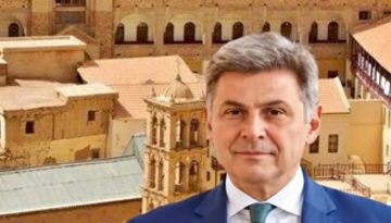 &Iota;&epsilon;&rho;ά &Mu;&omicron;&nu;ή &Sigma;&iota;&nu;ά: &Pi;&omicron;&iota;&alpha; &laquo;&sigma;&upsilon;&mu;&phi;&omega;&nu;ί&alpha;&raquo; &delta;&iota;&alpha;&lambda;&alpha;&lambda;&epsilon;ί &omicron; &Pi;&rho;&omega;&theta;&upsilon;&pi;&omicron;&upsilon;&rho;&gamma;ό&sigmaf;;
