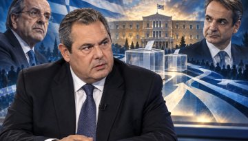 &Omicron; &Kappa;&alpha;&mu;&mu;έ&nu;&omicron;&sigmaf; &gamma;&iota;&alpha; &nu;έ&alpha; &pi;&omicron;&lambda;&iota;&tau;&iota;&kappa;ά &sigma;&chi;ή&mu;&alpha;&tau;&alpha;: &Tau;&alpha; &sigma;&epsilon;&nu;ά&rho;&iota;&alpha; &gamma;&iota;&alpha; &Delta;&epsilon;&xi;&iota;ά &kappa;&alpha;&iota; &Kappa;&epsilon;&nu;&tau;&rho;&omicron;&delta;&epsilon;&xi;&iota;ά