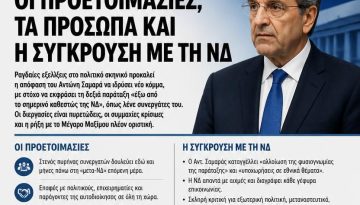 &Nu;έ&omicron; &kappa;ό&mu;&mu;&alpha; &Sigma;&alpha;&mu;&alpha;&rho;ά: &Omicron;&iota; &pi;&rho;&omicron;&epsilon;&tau;&omicron;&iota;&mu;&alpha;&sigma;ί&epsilon;&sigmaf;, &tau;&alpha; &pi;&rho;ό&sigma;&omega;&pi;&alpha; &kappa;&alpha;&iota; &eta; &sigma;ύ&gamma;&kappa;&rho;&omicron;&upsilon;&sigma;&eta; &mu;&epsilon; &tau;&eta; &Nu;&Delta;
