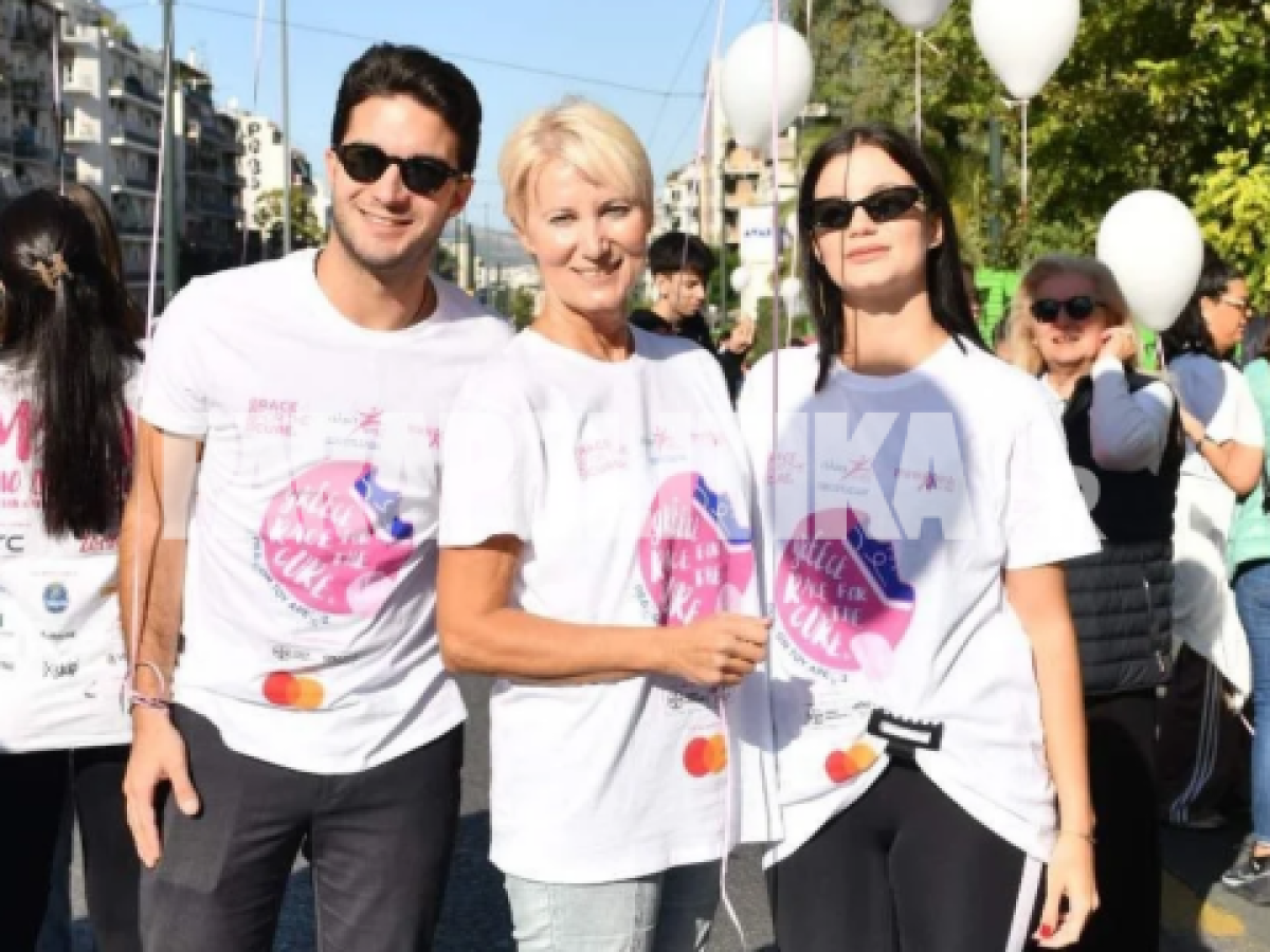 &Nu;&alpha;&tau;ά&sigma;&alpha; &Pi;&alpha;&zeta;&alpha;ΐ&tau;&eta;: &Mu;&alpha;&zeta;ί &mu;&epsilon; &tau;&alpha; &pi;&alpha;&iota;&delta;&iota;ά &tau;&eta;&sigmaf;, &Alpha;&lambda;ί&kappa;&eta; &kappa;&alpha;&iota; &Alpha;&lambda;έ&xi;&alpha;&nu;&delta;&rho;&omicron;, &sigma;&tau;&omicron; Race for the Cure &ndash; &Tau;&omicron; &mu;ή&nu;&upsilon;&mu;&alpha; &gamma;&iota;&alpha; &tau;&eta;&nu; &pi;&rho;ό&lambda;&eta;&psi;&eta; &tau;&omicron;&upsilon; &kappa;&alpha;&rho;&kappa;ί&nu;&omicron;&upsilon; &tau;&omicron;&upsilon; &mu;&alpha;&sigma;&tau;&omicron;ύ (&Epsilon;&iota;&kappa;ό&nu;&epsilon;&sigmaf;)